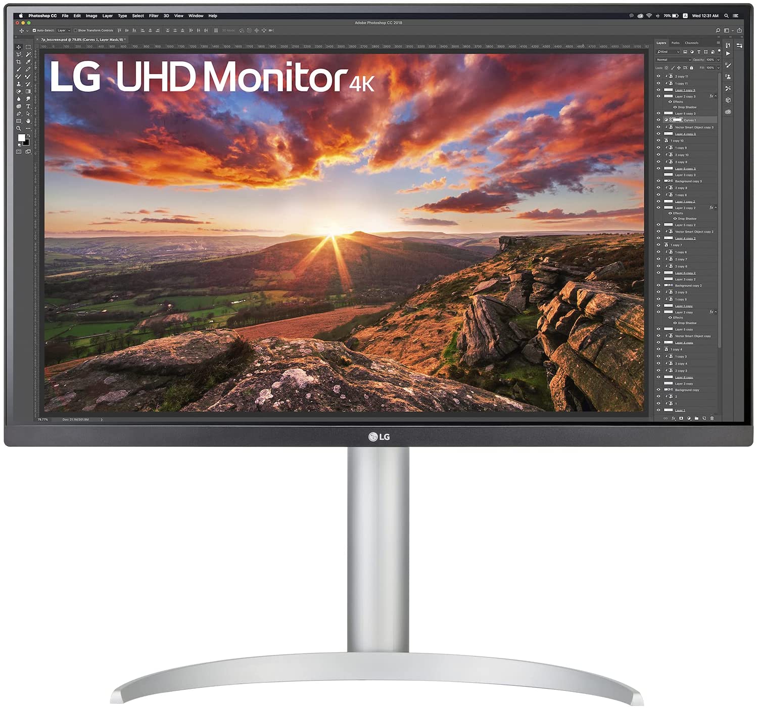LG 43UN700B UHD 4K IPS Monitor voor €439 bij Amazon