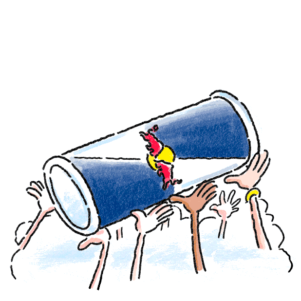 6 Red Bull Sabor original Gratis al Crea tu propio Cartoon
