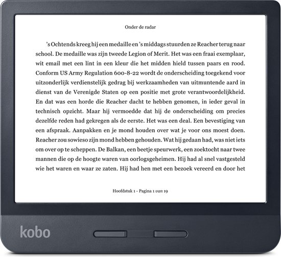Kobo Libra H2O e-reader met 2 maanden gratis Kobo Plus voor €159