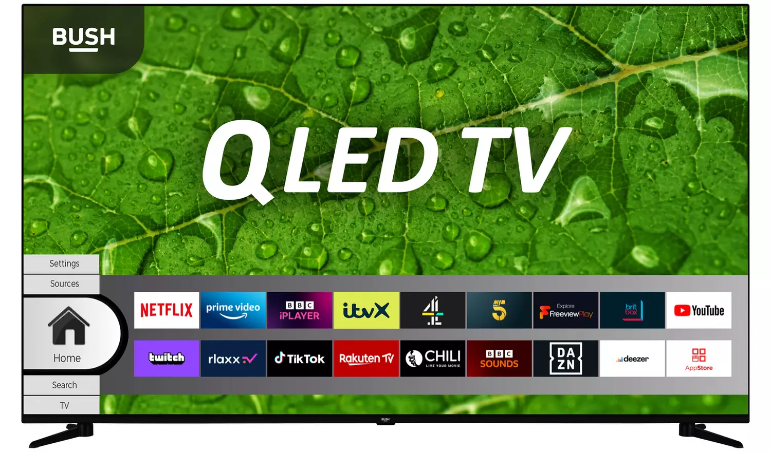 Bush 65 Inch Smart 4K QLED TV for £429.99 at Argos