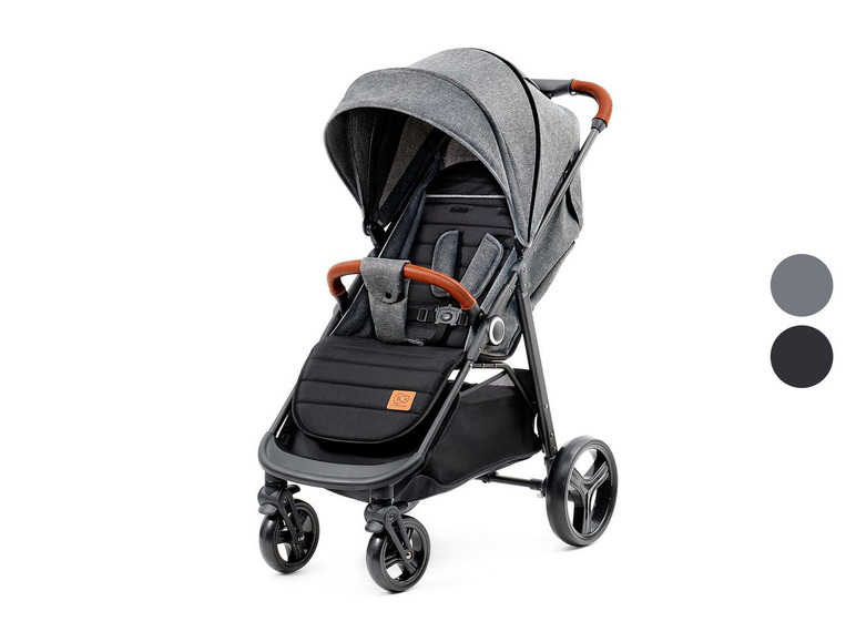 Kinderkraft Kinderwagen Grande grey VOOR €75 bij Lidl