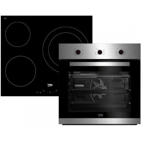 Opiniones 2022】 Horno - Beko BBIE12300XD Multifunción 72 l 2400 W  Independiente Limpieza por vapor 60 cm Inox