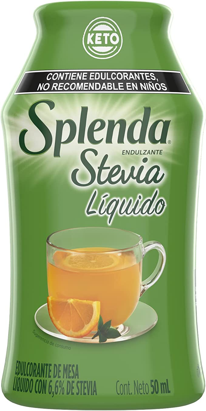 Splenda Stevia Líquido 50ml por 53.68 en Amazon