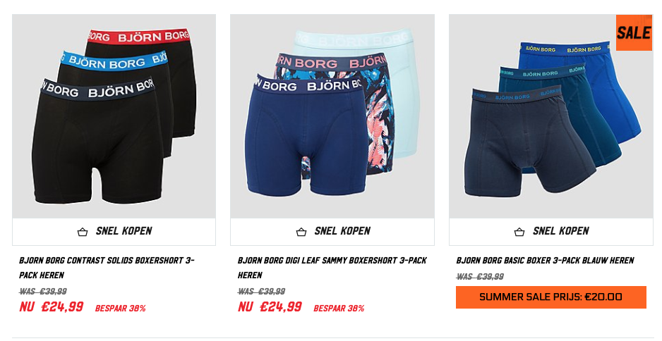 Bjorn Borg X250 High: -20% Korting Aanbieding bij Aktiesport