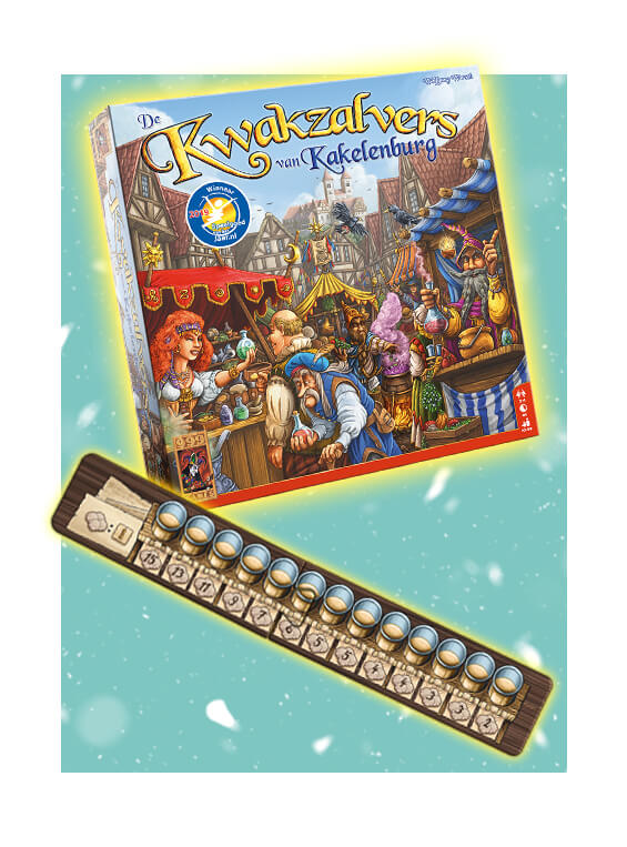 De Kwakzalvers van Kakelenburg Bordspel voor €29,99 De Kwakzalvers van Kakelenburg Bordspel voor €29,99