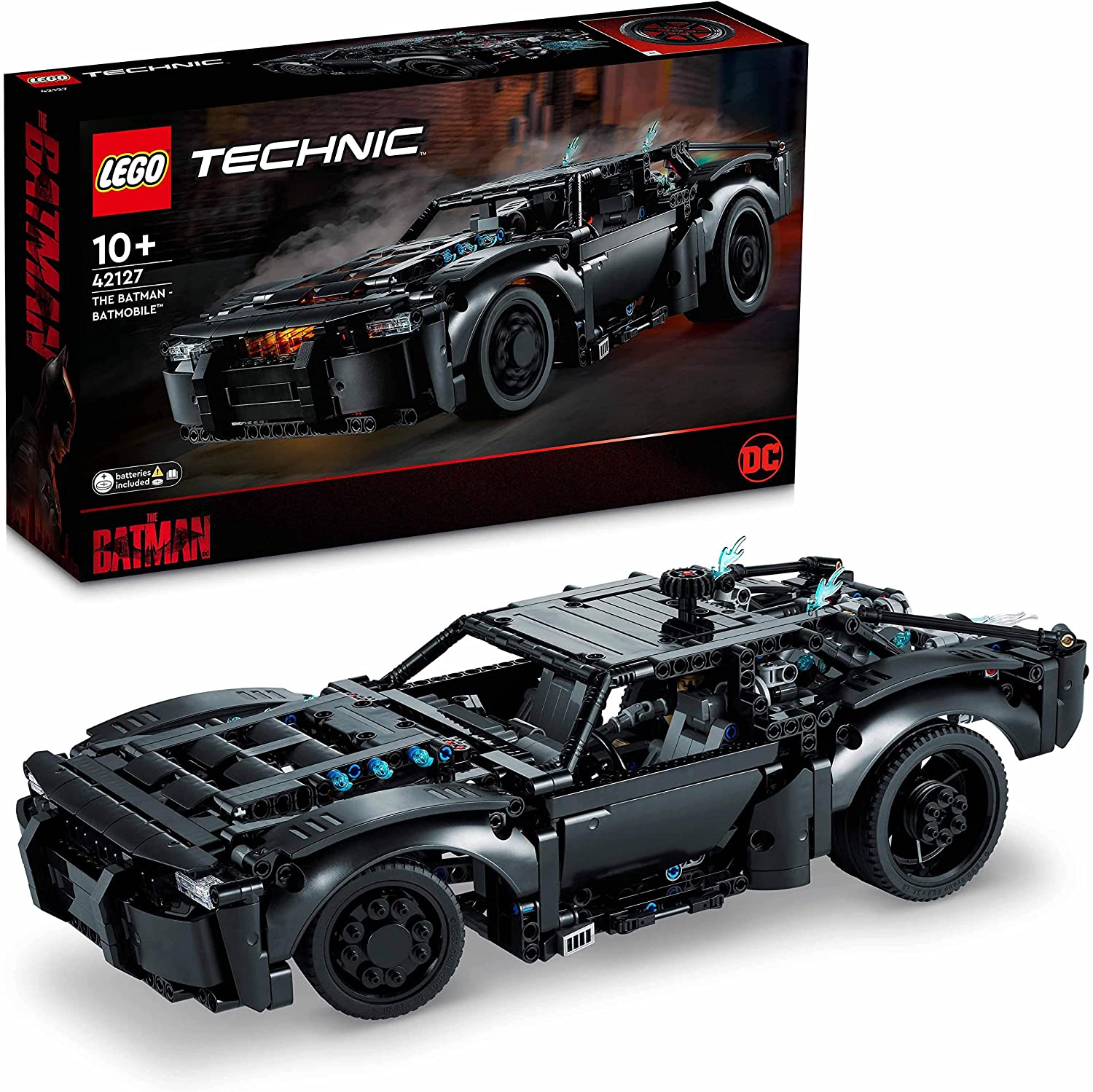 LEGO Technic 42127 The Batman - Batmobile voor €69,87 bij Amazon