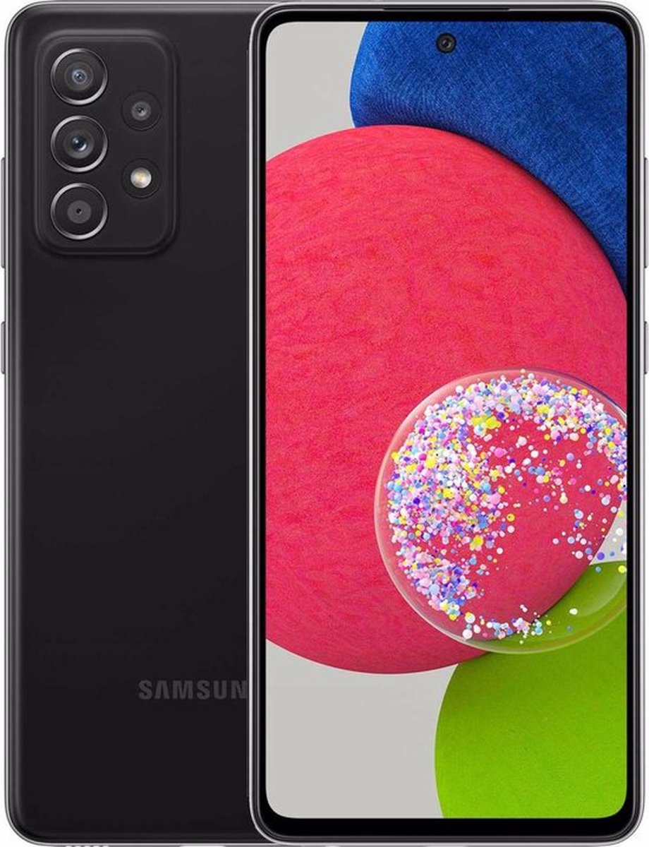 Smartphone - Samsung Galaxy A52s 5G - 128GB - Awesome Black voor €276,47  bij Amazon