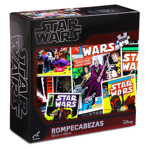 Rompecabezas de Star Wars JGO RC por 75 en Office Depot