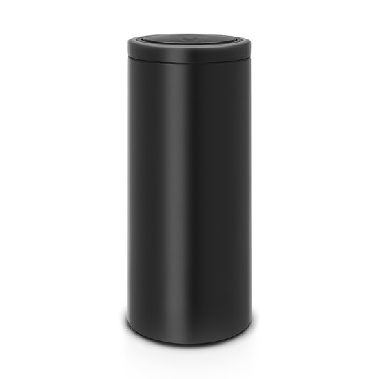 Brabantia Touch Bin Flat Top 30 l Matt Black voor €49,50