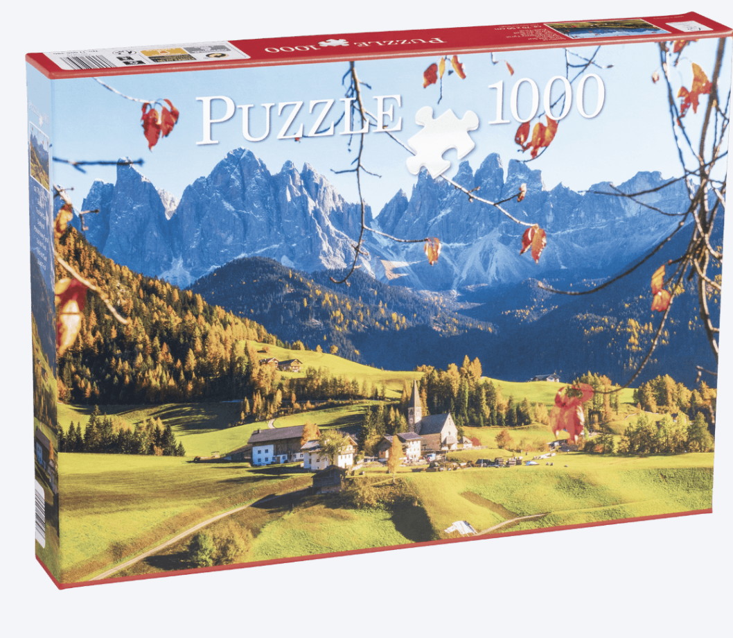 Puzzle de varios modelos de 1000 piezas en supermercados Aldi