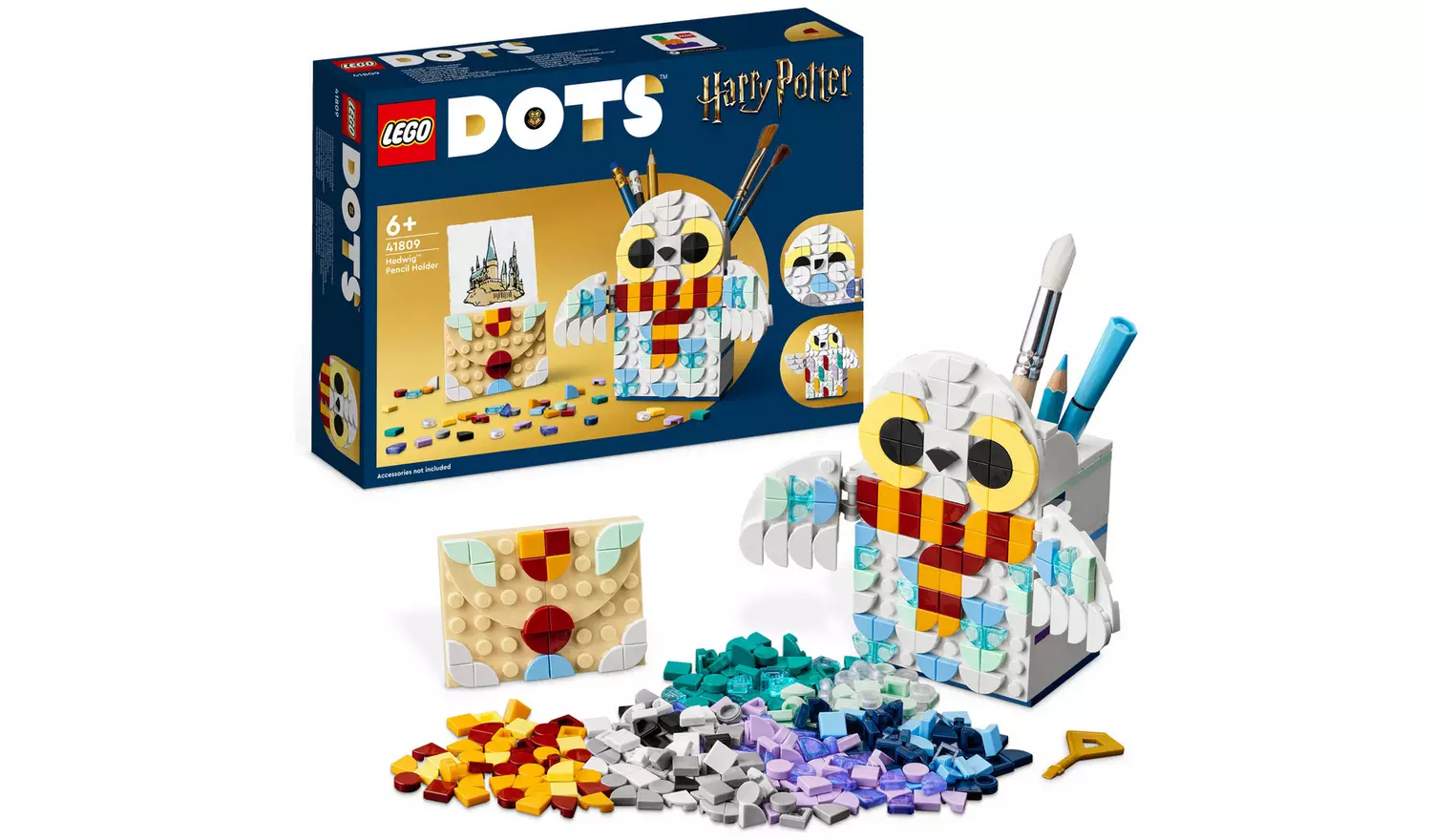 LEGO DOTS Hedwig 41809 Pencil Holder Harry Potter for £12 at Argos