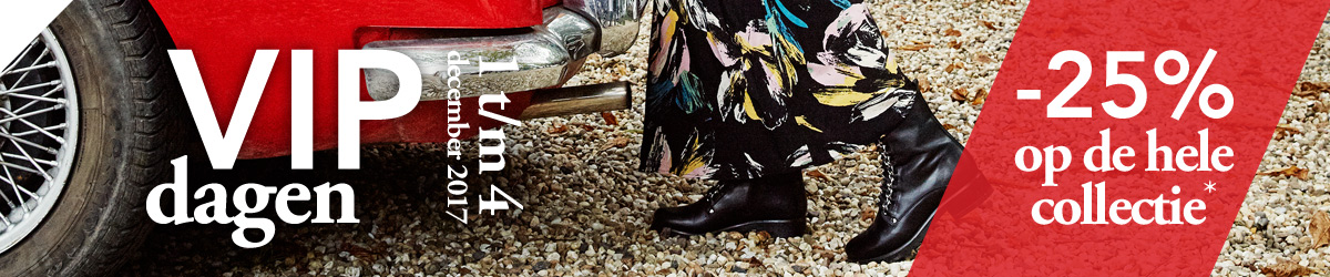VIP-dagen bij Nelson met 25% korting op schoenen