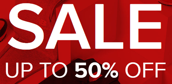 New Balance sale tot 50% korting