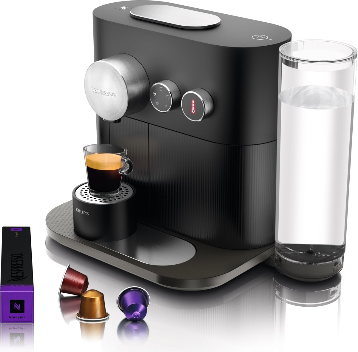 Nespresso Krups Expert XN6008 koffiemachine - Off-Black voor €149