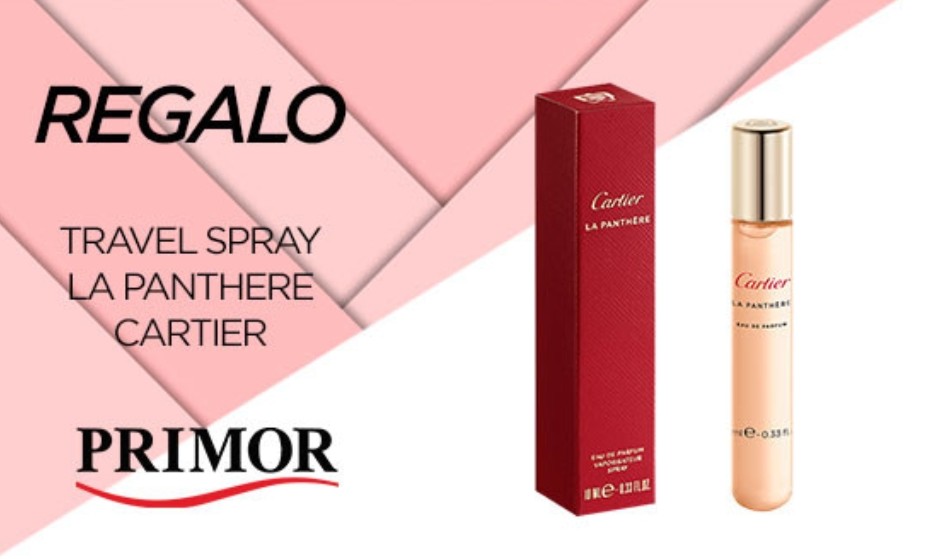 Regalo Travel Spray La Panthere Cartier en Primor.