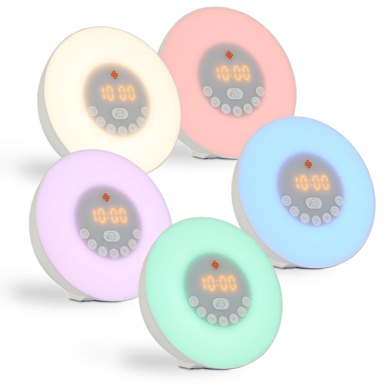 Wake up light met zonsopgang en zonsondergang simulatie voor €22,95 bij