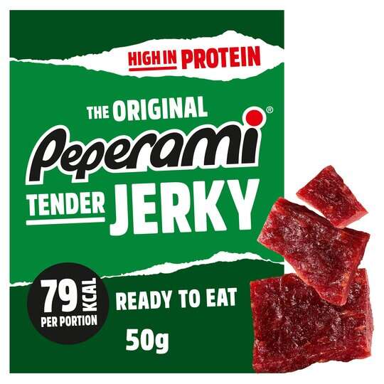Peperami Tender Jerky Original 50g Just For £2 at Tesco
