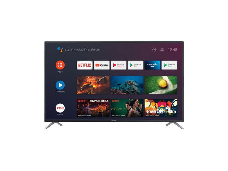 Sharp 50 inch 4k UHD TV (Ultra HD) voor €449 bij de Lidl