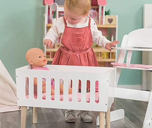 Bandits and Angels - Poppenbedje Sweet Dreams wit voor €29,95