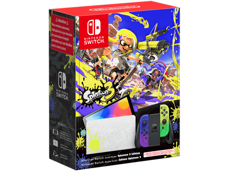 Nintendo Switch OLED Console Splatoon 3 Editie voor €324,99 bij Amazon