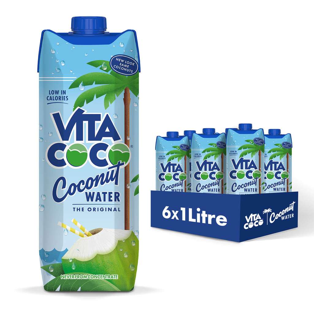 Vita Coco Natural Coconut Water 6 x 1 L for £9.39 at Costco