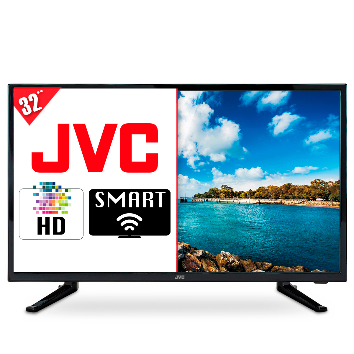 Pantalla TV JVC SI32HS HD 32" a 1,999 en Office Depot