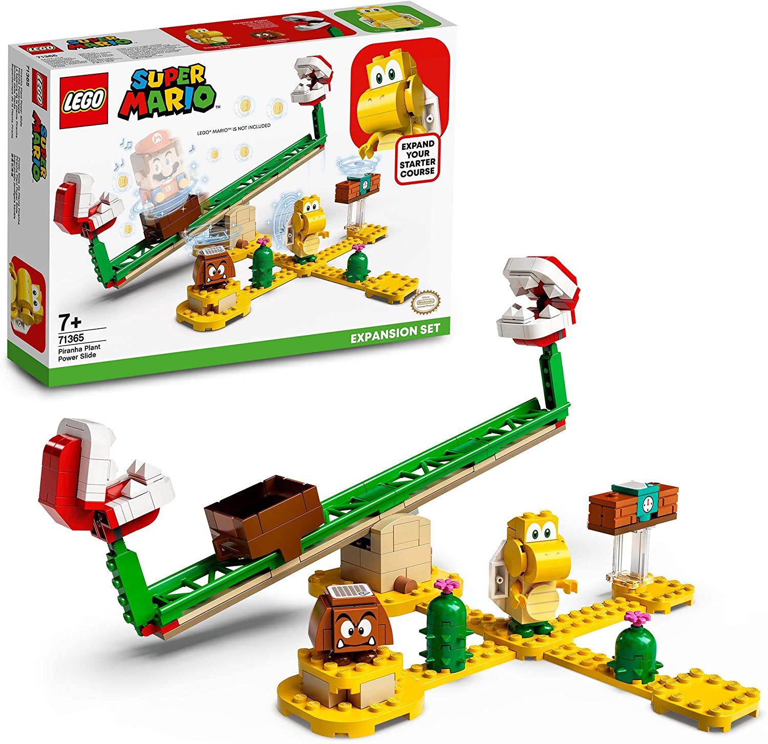 LEGO Mario Piranha Plant-powerslide (71365) voor €15,49 bij Amazon.de