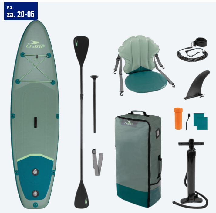 Standup paddle board set voor €199 bij de Aldi