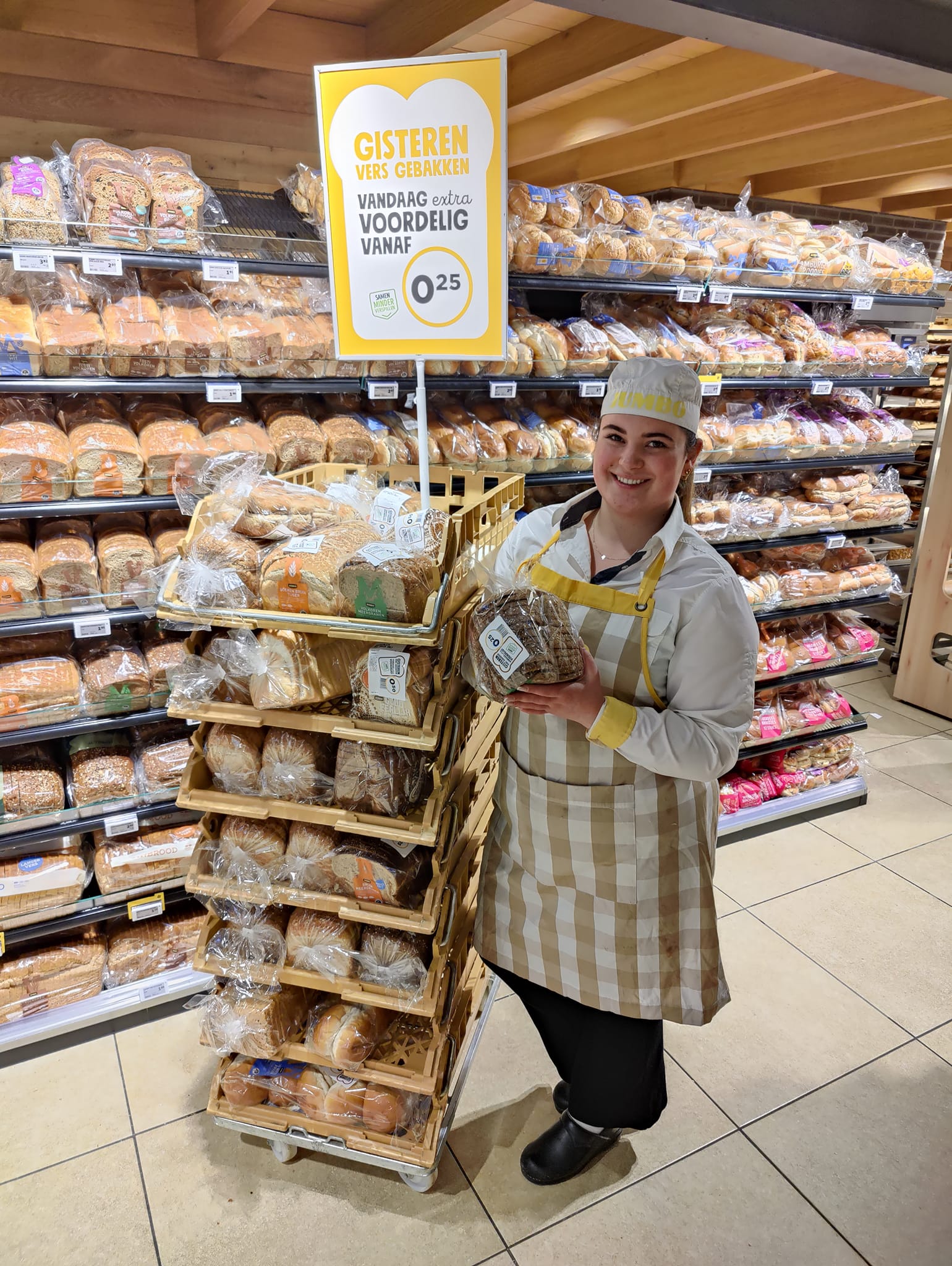 Jumbo introduceert ‘Brood van gisteren’ voor €0,25