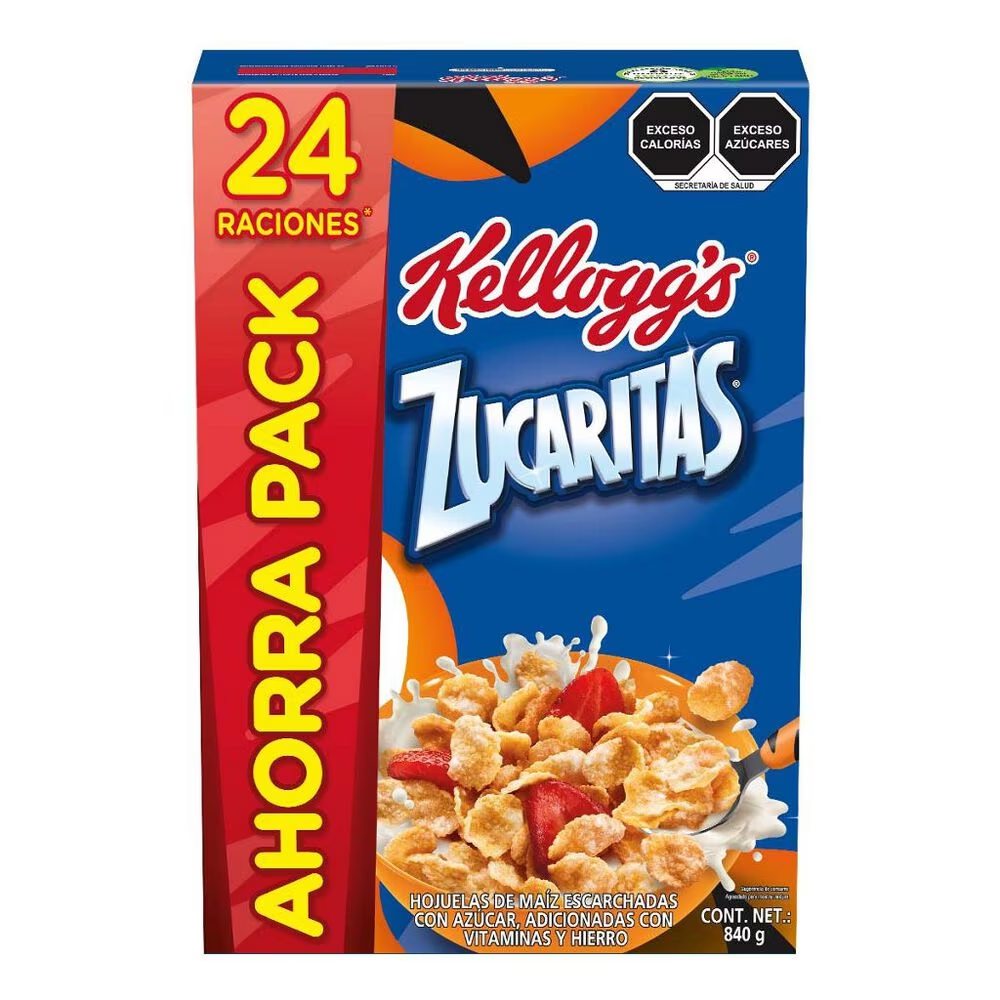2 Packs Cereales Zucaritas 840gr por 99 en Soriana