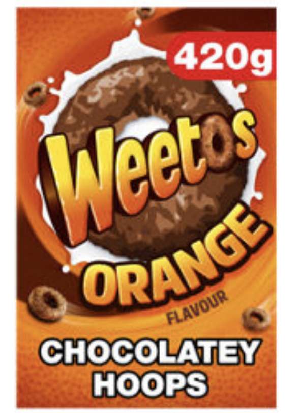 Weetos Chocolate Orange Cereal for £0.99 In store at Farmfoods Liverpool