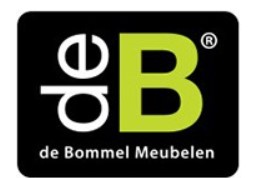 €25 korting met de kortingscode op je bestelling bij De Bommel Meubelen