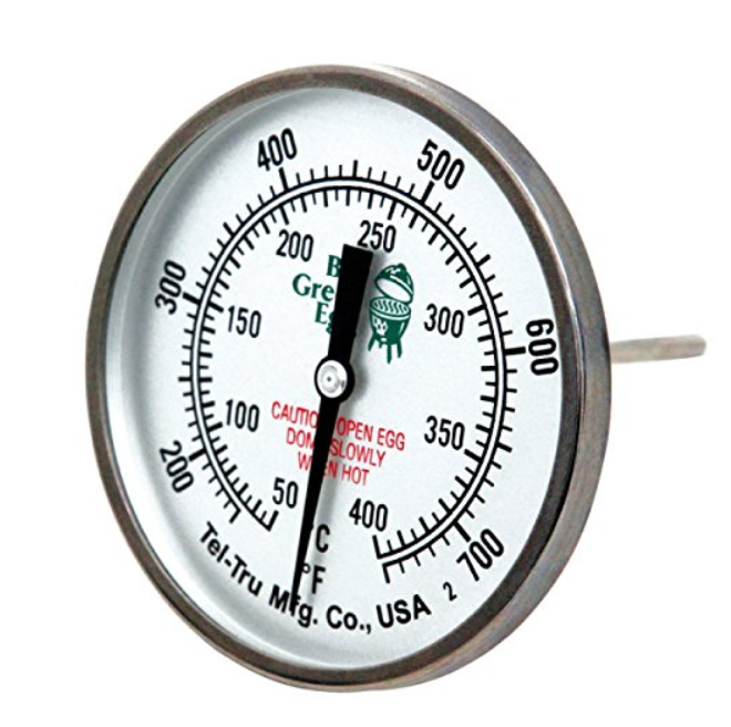 Big Green Egg thermometer voor €35,27