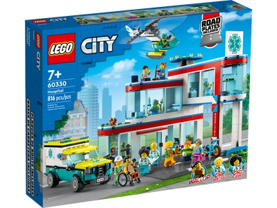 LEGO City 60330 Ziekenhuis voor €75,99 bij Amazon,