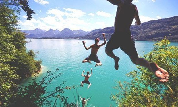 Cliff Jumping Stag Party, Stag Do and Stag Weekend Activity