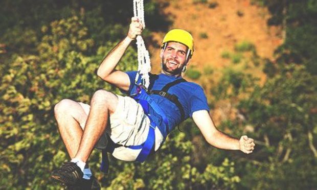 Zip Lining Adrenaline Activity - Stag Weekends