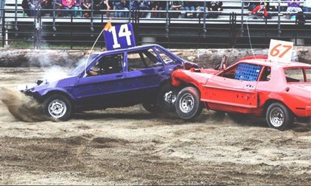 Demolition Derby Activity for Stag Weekends