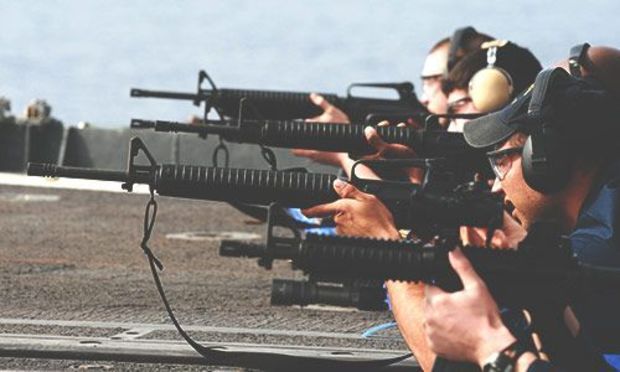 Rifle shooting stag weekend 