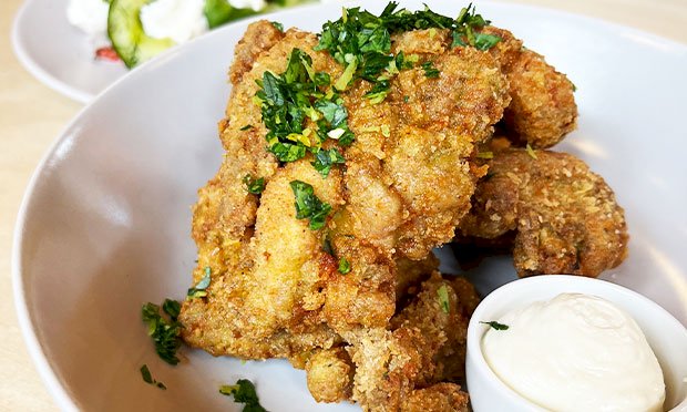 Delicious meal from the leeds food tour for stag dos