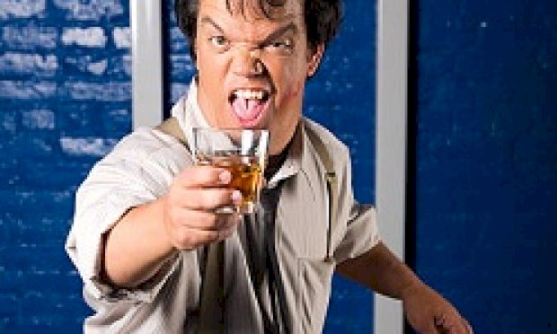 A smiling dwarf ready to be hired for a stag do