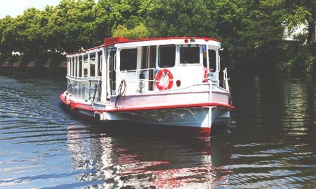 Riverboat cruise on a stag weekend