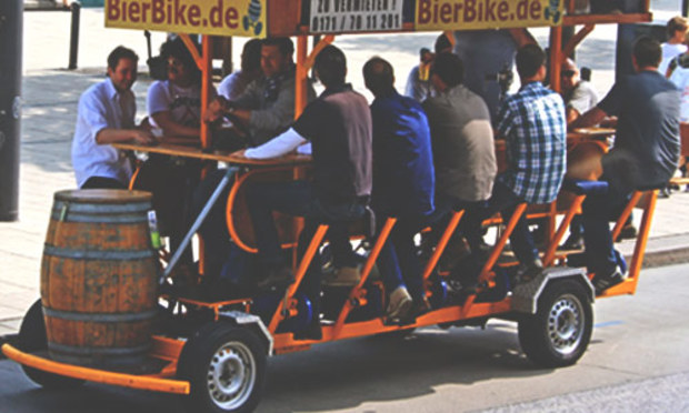 Stuttgart - Beer Bike - Stag Do Ideas