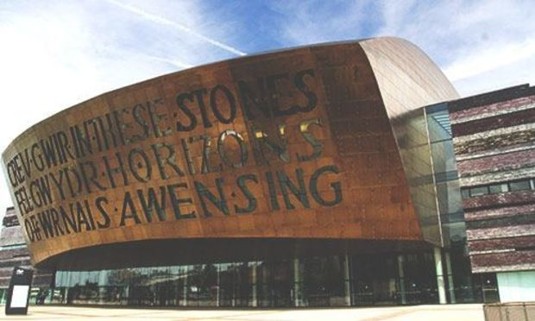 The Millennium Centre. See more sights in the city on a Cardiff Stag Party.