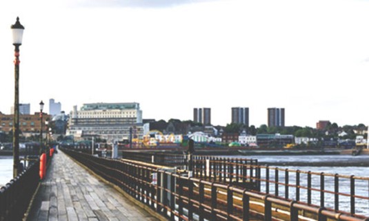 Essex skyline on a cloudy day. Explore Essex Stag Party ideas below: