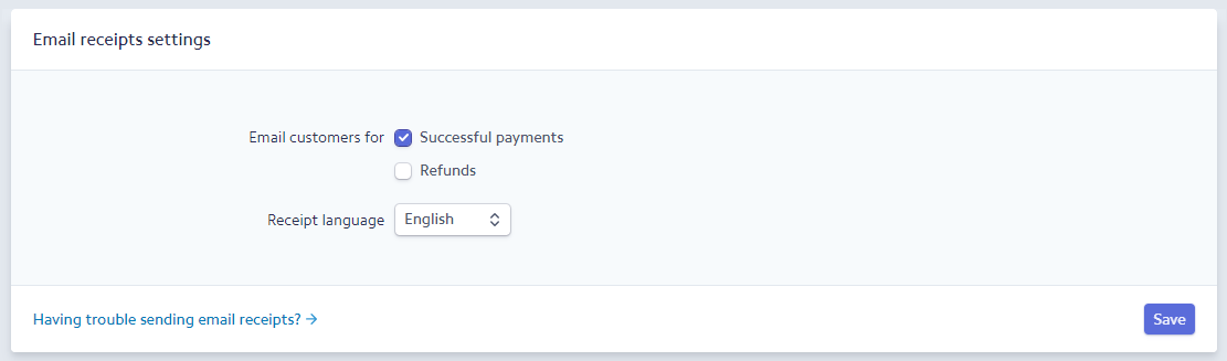 depositfix sending default stripe receipts