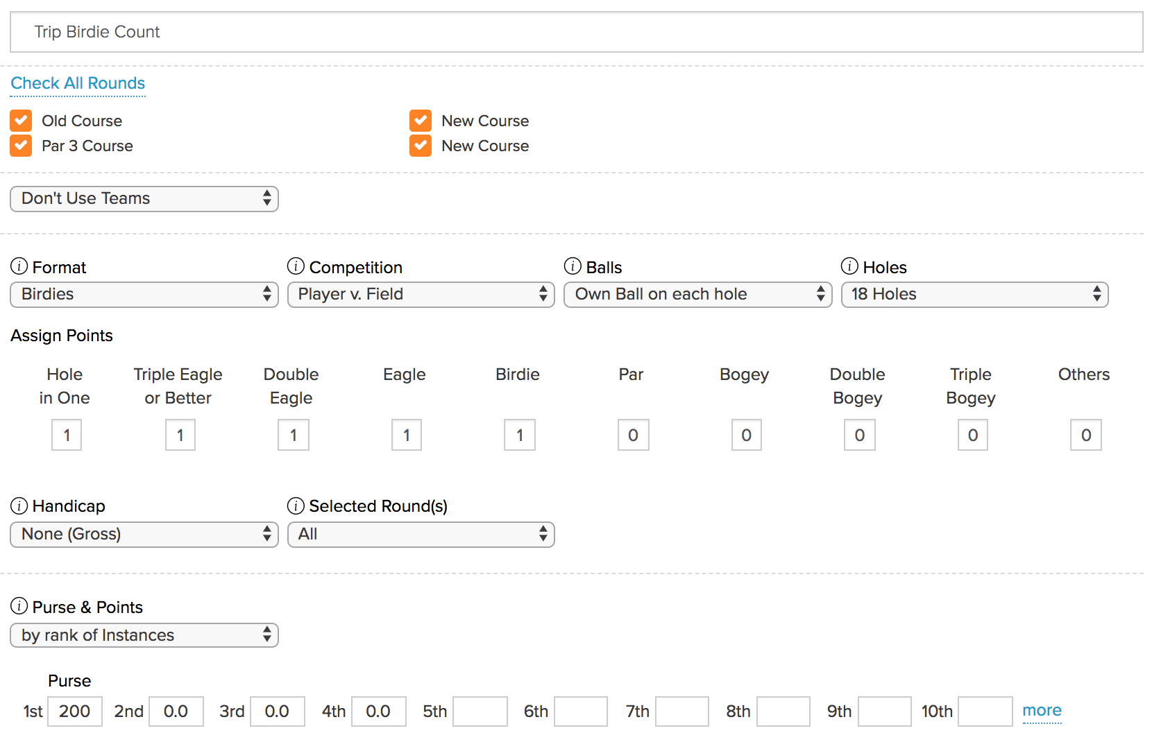 Popular Tournament Formats on Golf Trips