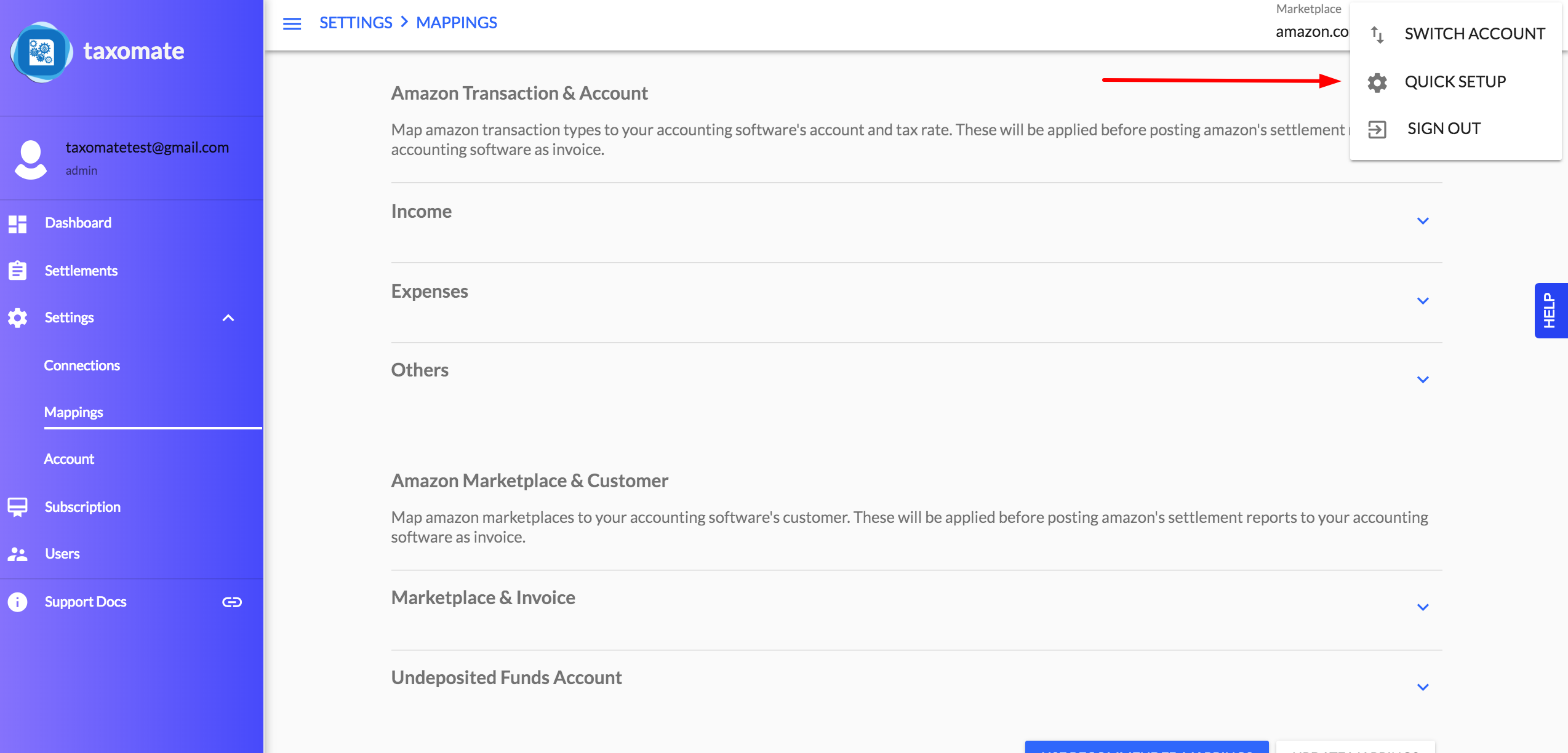 Quick Start Amazon Integration Quick Start Amazon Integration