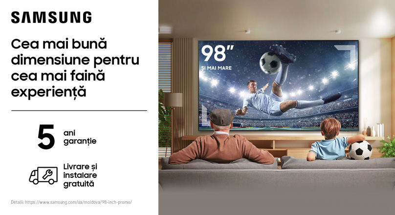 Televizoare Samsung cu 5 ani garanție