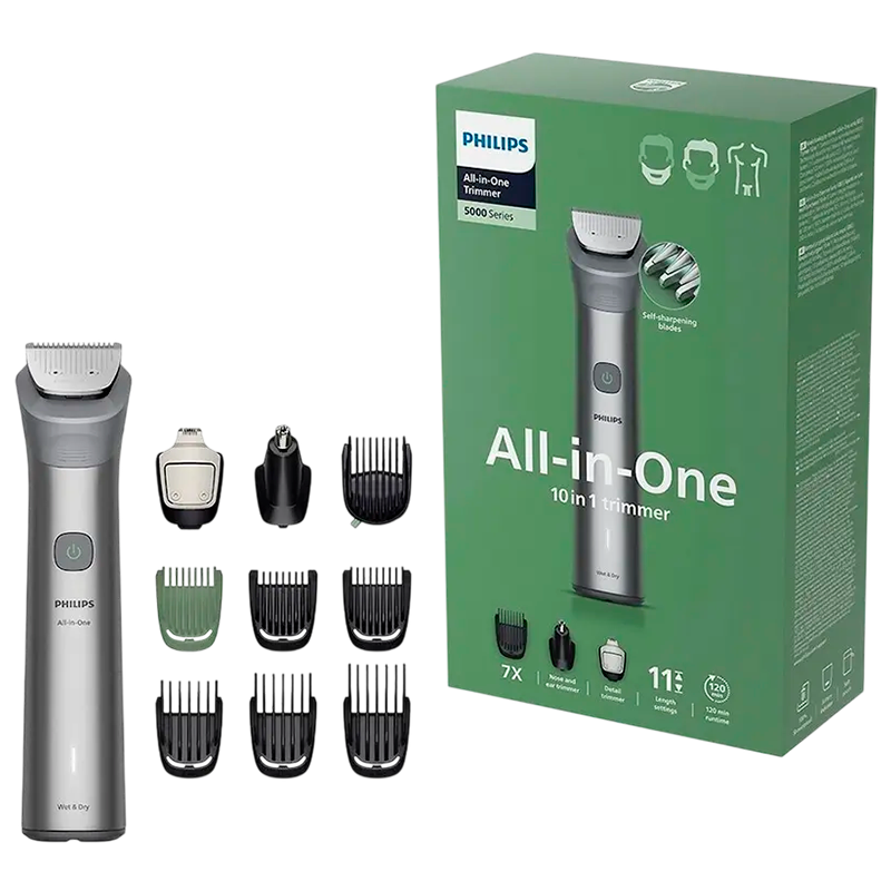 Trimmer pentru bărbați Philips MG5921/15 Gri