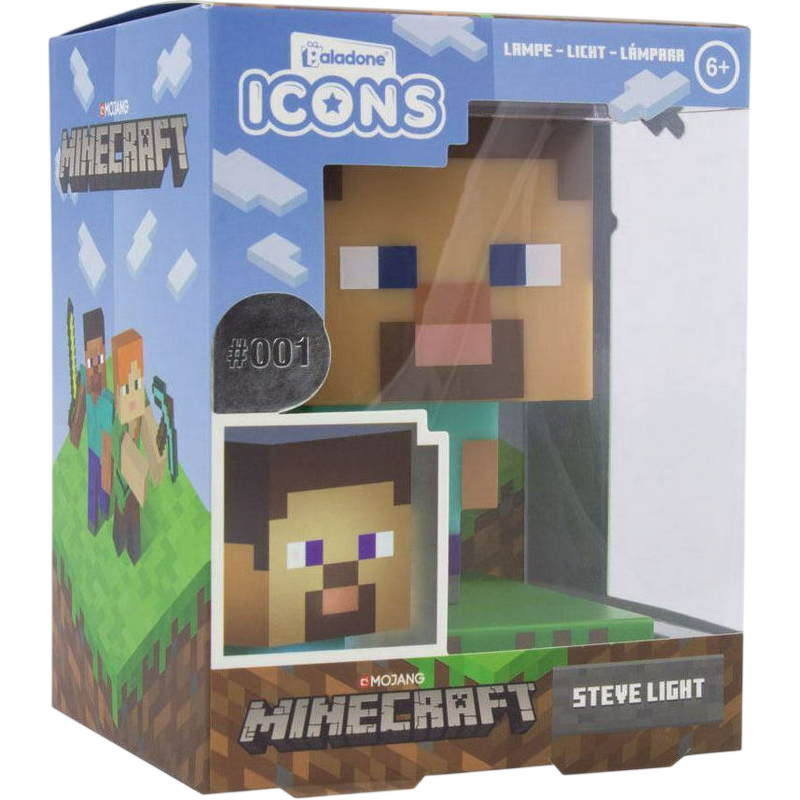 Настольная лампа Paladone Steve Icon Light V4